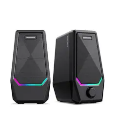 MICRONICS - Parlante para PC RGB Negro Concorde MIC S300