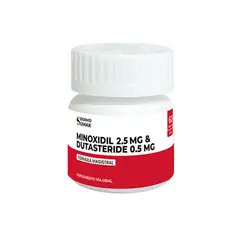 GENERICO - Minoxidil 25 Mg & Dutasteride 05 Mg X 60 Caps Dermo Sumak