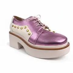 D' PODER - Zapatos de Vestir de Cuero Mujer