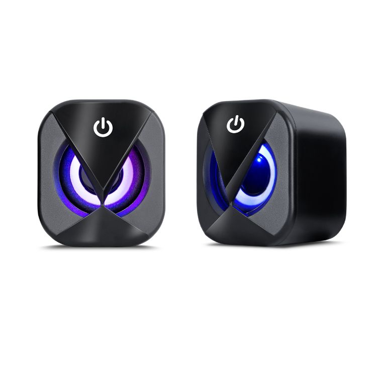 Parlante para PC Gamer RGB Negro Bravio ENS 300