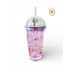 GENERICO - VASO TOMATODO BT21 CON LUCES UNISEX