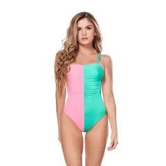 CHAMELA - Ropa de baño entero con control de abdomen 45655