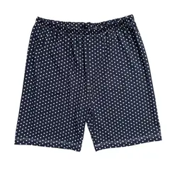 RED CARROT - Short niña algodon pima azul marino corazones