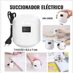 GENERICO - Succionador Eléctrico de Bolsas al Vacío Portátil Ahorra Espacio y Sellado Rápido