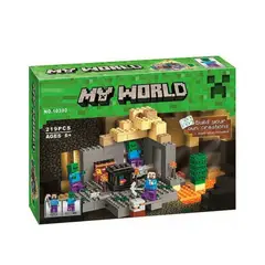 MINECRAFT - Bloques Construcción La Mazmorra My World 219 Pcs