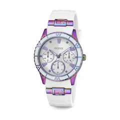 GUESS - Reloj Blanco de Mujer Tornasol