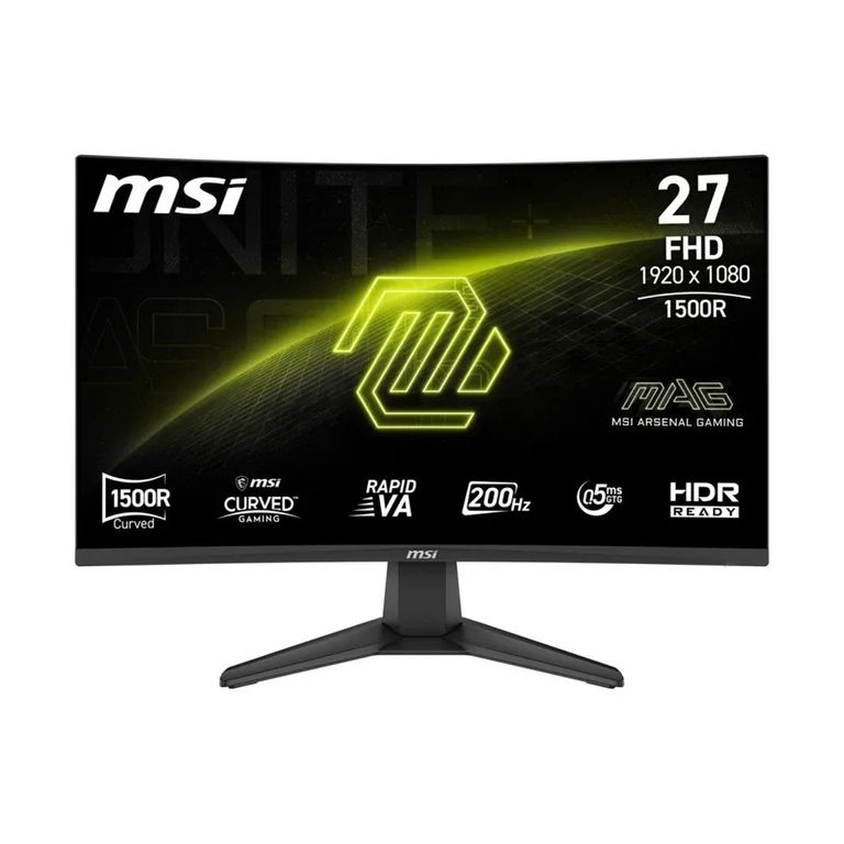 Monitor Mag-276Cf-E20 27" Fhd Va 200Hz 0.5Ms Hdmi Para Gaming