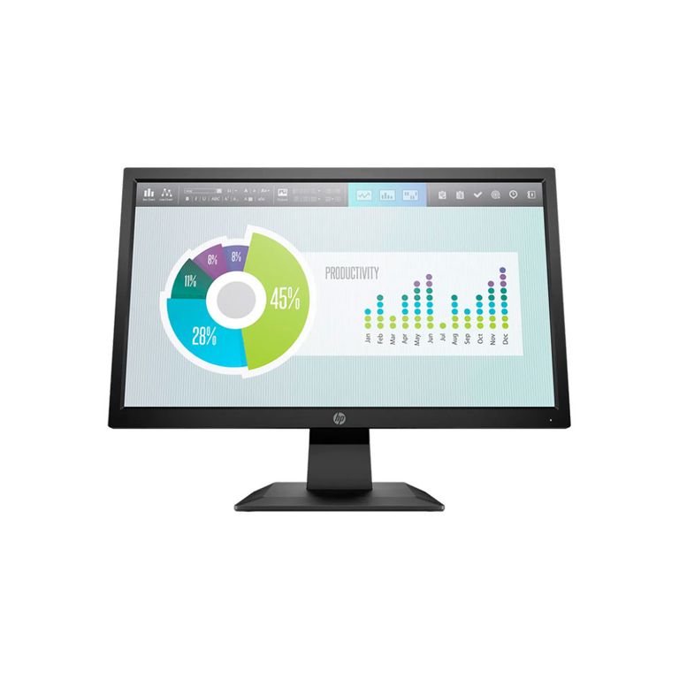MONITOR P204V 19.5 HD 60HZ 5MS VGA HDMI NEGRO