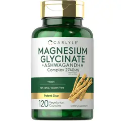 GENERICO - Glicinato de magnesio con Ashwagandha CARLYLE