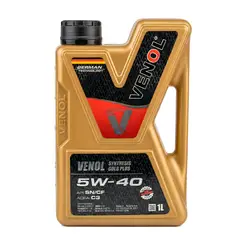 VENOL - Aceite de Motor Synthesis Gold 5W-40 SN/CF – 1 Litro
