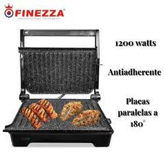 FINEZZA - Mini Grill Panini FZ-124EG 1200 Watts Antiadherente