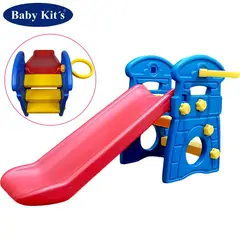 BABY KITS - Tobogan Resbaladera con Cesta de básquet Niño