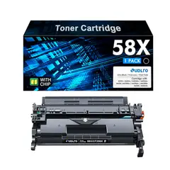 FIVEX - Toner Compatible HP 58X CF258X Pro M404 M428 125K Pag con CHIP