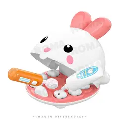GENERICO - JUGUETE SET PET DENTISTA CONEJO