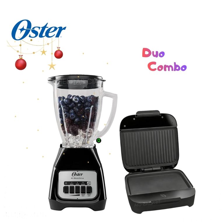 Combo Licuadora BLSTKAG-BPB y Sandwichera CKSTSM400