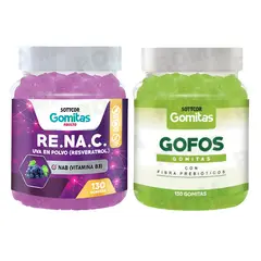 SOTTCOR LABS - GOMITAS RESVERATROL 130UND + GOMITAS GOFOS 130UND