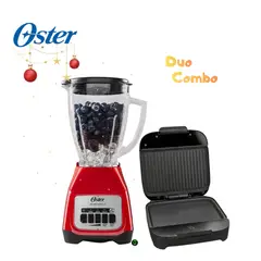 OSTER - Combo Licuadora BLSTKAGRPB y Sandwichera CKSTSM400