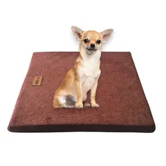 MD - Colchoneta Antifluidos para Mascotas Perros y Gatos M - Marrón