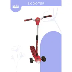 KIDS - SCOOTER INFANTIL MODELO BABYJOZ - COLOR ROJO