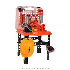 GENERICO - JUGUETE MALETÍN DE HERRAMIENTAS 2 EN 1