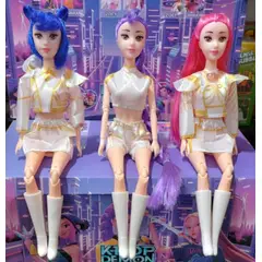 GENERICO - GUERRERAS KPOP MUÑECAS MUSICALES - RUMI MIRA Y ZOEY