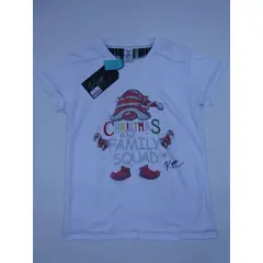 KYM MULTIUSOS - POLO DE NAVIDAD NIÑO ALGODÓN