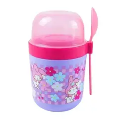 SCOOL - VASO YOGURT CON CUBIERTO MY MELODY