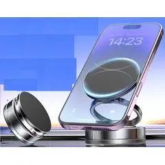 GENERICO - Soporte Magnético para Celular de auto MagSafe Rotación 360° Fijación por Vacío Uso con Una Mano