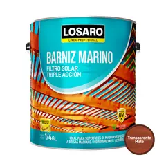 LOSARO - Barniz Marino 0.25 Gl. Transparente Mate