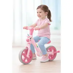 GENERICO - BICICLETA DE EQUILIBRIO PARA NIÑA UNICORNIO