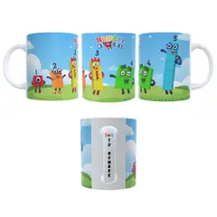 GENERICO - Numberblocks Taza 11oz con Diseño Personalizado Mug Number Blocks