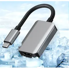 GENERICO - Adaptador USB-C a HDMI 4K 30Hz Conversor de Pantalla para Laptop y Smartphone