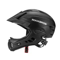 ROCKBROS - Casco bicicleta para NIÑOS TT-018 Negro
