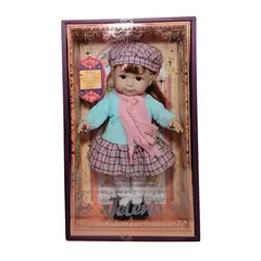 GENERICO - Juguete Muñeca Jelena Elegante Girls Ropa de Invierno 33cm para Niña - Modelo Aleatorio