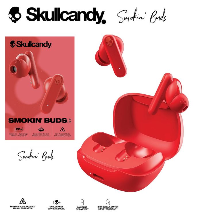 Smokin Buds Audifonos Bluetooth TWS Flame -No Dime Jib True