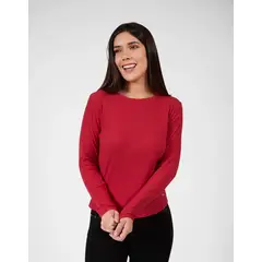 PIEERS - Polo Manga Larga Mujer Mina