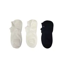 MINTANA - PACK 3 MEDIAS 100% SIN COSTURA TALONERA ALGODON MUJER