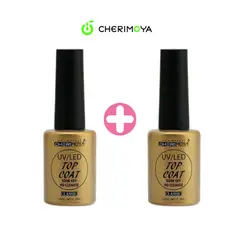 GENERICO - PACK TOP COAT CHERIMOYA 8ML UVLED 2