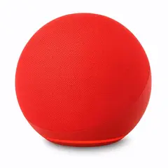 GENERICO - PARLANTE INTELIGENTE CON RELOJ COLOR ROJO