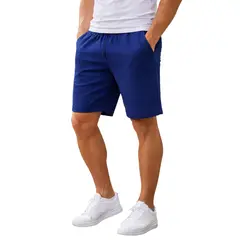 ENKI - Short Hombre French Terry Deportivo