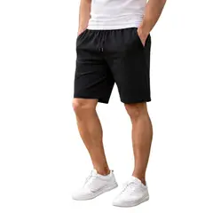 ENKI - Short Hombre French Terry Deportivo