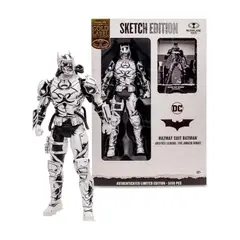 DC COMICS - FIGURA DC MULTIVERSE 18 CMS BATMAN HAZMAT SUIT GOL LABEL