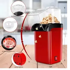 GENERAC - Máquina Portatil Para Hacer Canchita Popcorn Sin Aceite