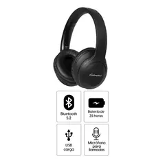 LAMBORGHINI - Audífonos bluetooth Huracán Noctis HIGH QUALITY SOUND Almohadillas acolchadas 35hrs