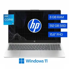 HP - LAPTOP 15-FD0254LA INTEL CORE 5-120 8GB 512GB SSD 15.6″ FHD WIN 11 HOME (B9TX2LA#ABM-U)