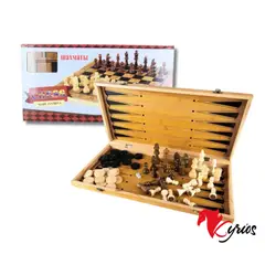 NO LOGO - AJEDREZ 3 EN 1 PLEGABLE PARA MESA