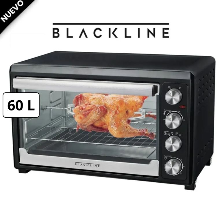 HORNO ELÉCTRICO 60L GR60AR NEGRO