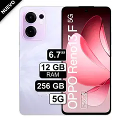 OPPO - Celular Reno 13F 5G 6.6 12GB RAM 256GB Morado