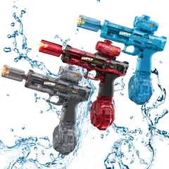 GENERICO - Pistola de Agua Super Electrica Automatica con Luces