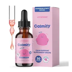GENERICO - Calmify - Citrato de magnesio líquido - suplemento calmante para niños y adolescentes